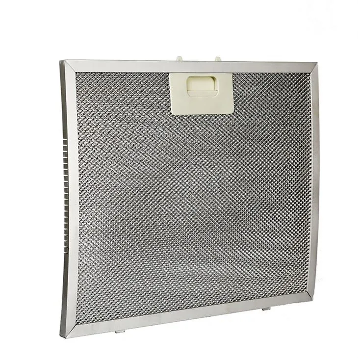 Arc-shaped Kitchen Air Range Hood Parts Filter